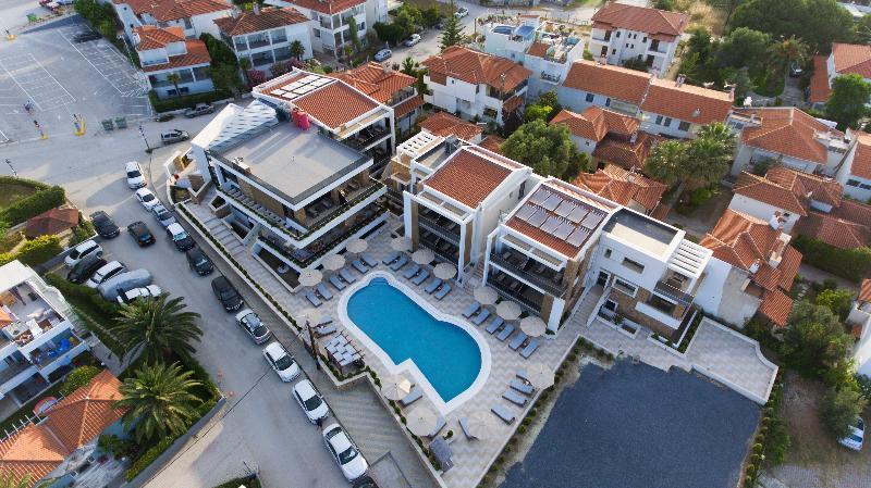 Agnes Deluxe Hotel Pefkochori Esterno foto