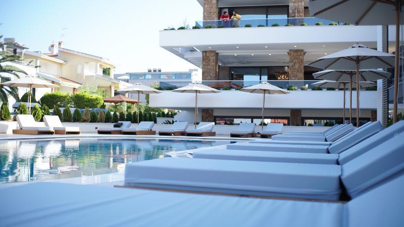 Agnes Deluxe Hotel Pefkochori Esterno foto